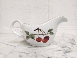 Worcester Evesham Small Jug and Saucer | Antique & Vintage | Moonee Ponds Antiques | Australia Wide Delivery
