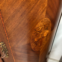 Superb half round French Side Cabinet