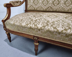 Stunning French Upholstered Three Piece Salon Suite | Antique & Vintage | Moonee Ponds Antiques | Australia Wide Delivery