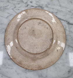 Pink & Cream Staffordshire Childs Plate | Antique & Vintage | Moonee Ponds Antiques | Australia Wide Delivery