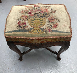 French Tapestry Piano Stool | Antique & Vintage | Moonee Ponds Antiques | Australia Wide Delivery
