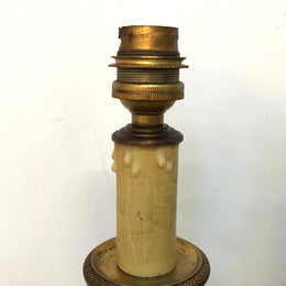 Beautiful pair of Antique decorative bronze gilt lamp bases that have beed rewired and in good working order.