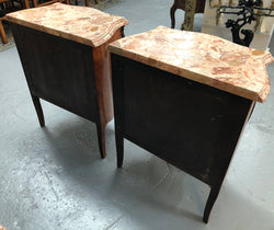 Rare Pair Of French Miniature Commode Bedsides | Antique & Vintage | Moonee Ponds Antiques | Australia Wide Delivery
