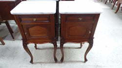 Pair of French Mahogany Bedside Cabinets-2 | Antique & Vintage | Moonee Ponds Antiques | Australia Wide Delivery