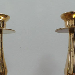 Pair Of Bronze Candlesticks