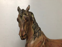 French Art Deco Horse Statue On Marble Base | Antique & Vintage | Moonee Ponds Antiques | Australia Wide Delivery