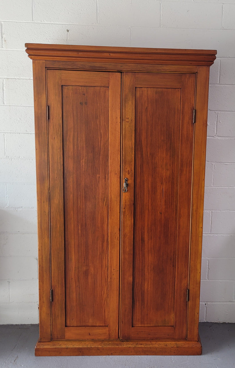 Australian Victorian Pine Storage Cupboard