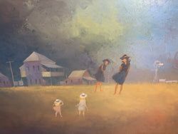 Australian Oil painting. | Antique & Vintage | Moonee Ponds Antiques | Australia Wide Delivery