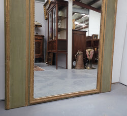 Superb French 19th Century Trumeau Mirror with Original Paint | Antique & Vintage | Moonee Ponds Antiques | Australia Wide Delivery