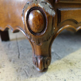 French Oak Entertainment Cupboard