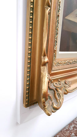 Large Signed M. Govers English Oil On Canvas | Antique & Vintage | Moonee Ponds Antiques | Australia Wide Delivery