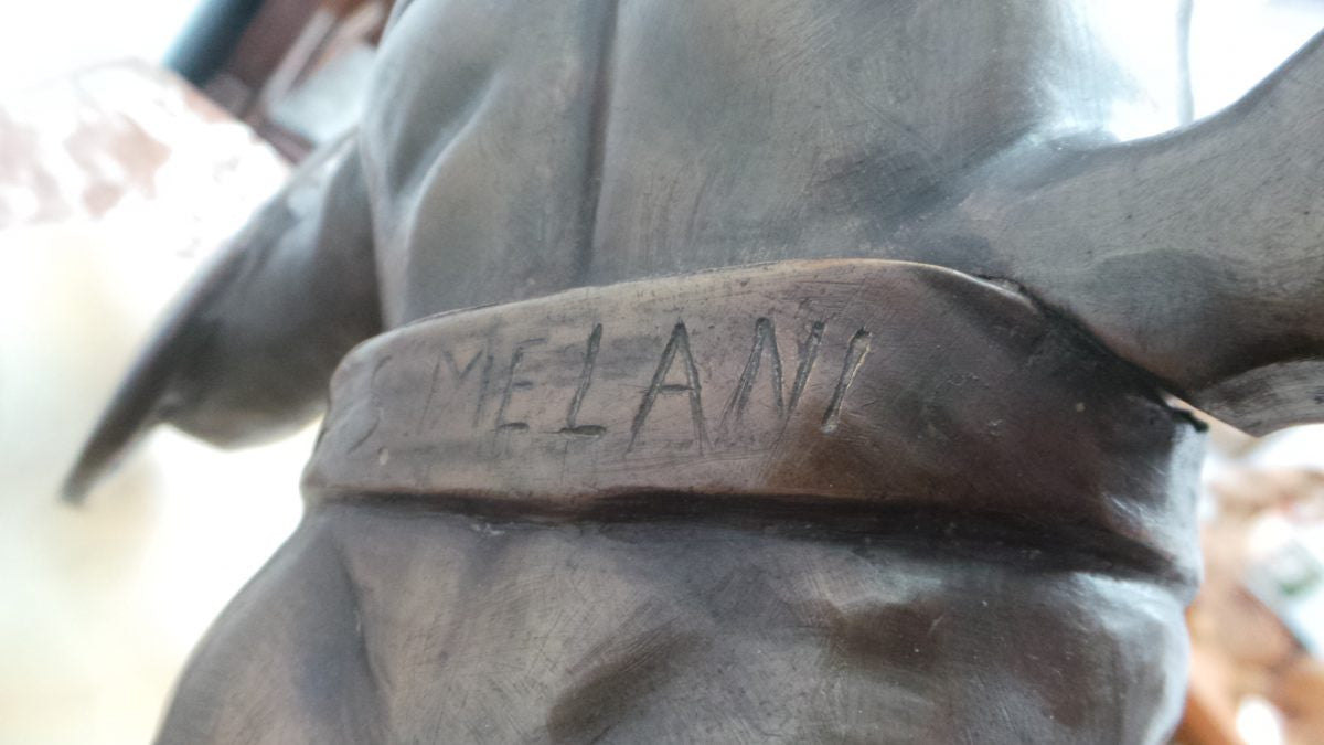 A Large French Art Deco Signed Bronze Statue | Antique & Vintage | Moonee Ponds Antiques | Australia Wide Delivery