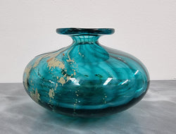 Stunning Signed Phoenician Glass Vase Made In Malta | Antique & Vintage | Moonee Ponds Antiques | Australia Wide Delivery