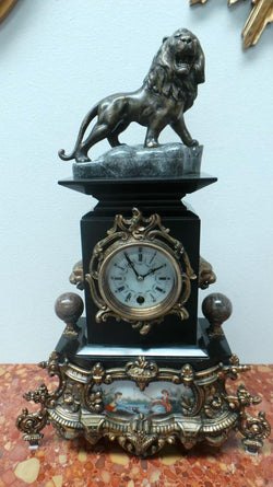Antique French Style Mantle Clock | Antique & Vintage | Moonee Ponds Antiques | Australia Wide Delivery