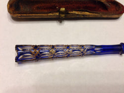 Victorian Cameo Cut Glass Cheroot Holder | Antique & Vintage | Moonee Ponds Antiques | Australia Wide Delivery