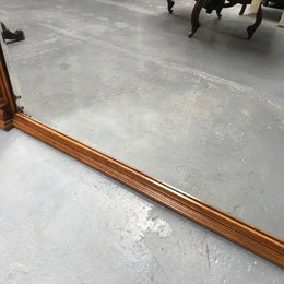 Large French Mantle Mirror