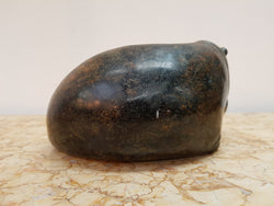 Carved Stone Hippo | Antique & Vintage | Moonee Ponds Antiques | Australia Wide Delivery