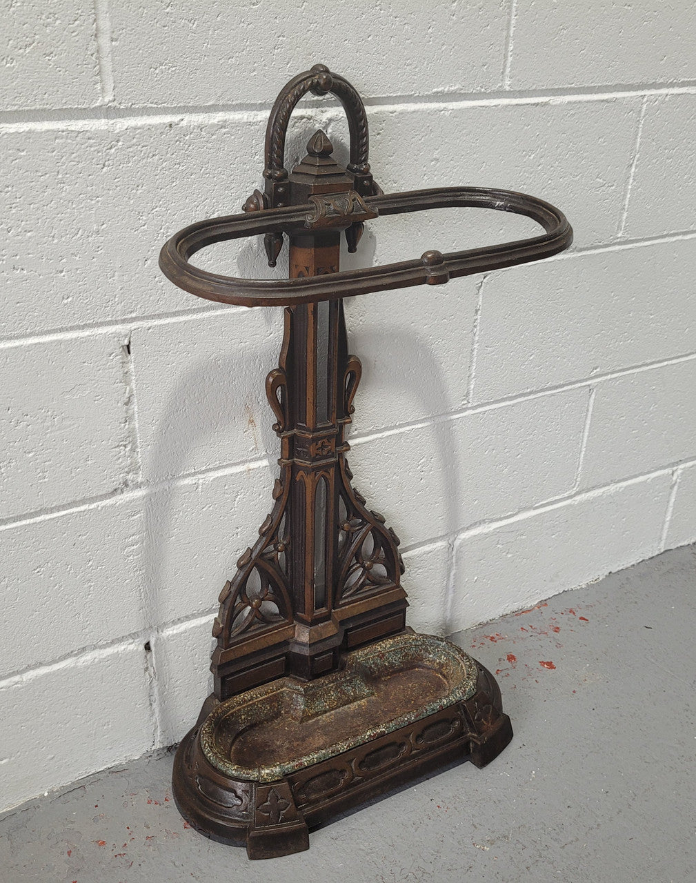 Victorian Gothic Style Cast Iron Umbrella Stand | Antique & Vintage | Moonee Ponds Antiques | Australia Wide Delivery