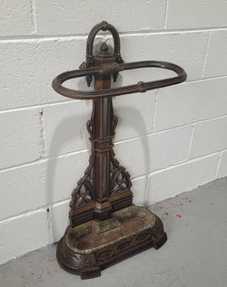 Victorian Gothic Style Cast Iron Umbrella Stand | Antique & Vintage | Moonee Ponds Antiques | Australia Wide Delivery