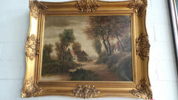 Oil On Canvas Painting | Antique & Vintage | Moonee Ponds Antiques | Australia Wide Delivery