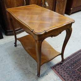 French Oak Auto Trolley