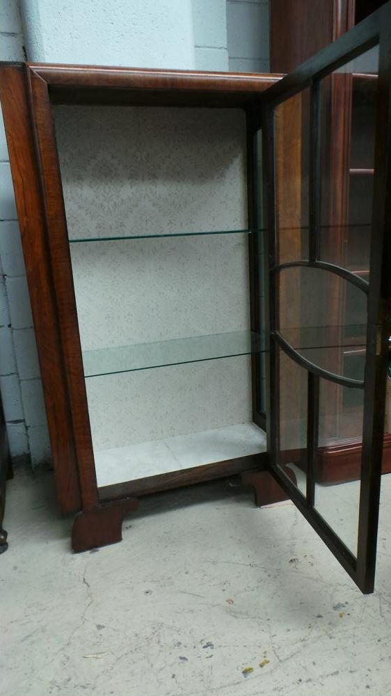Art Deco Walnut Display Cabinet | Antique & Vintage | Moonee Ponds Antiques | Australia Wide Delivery
