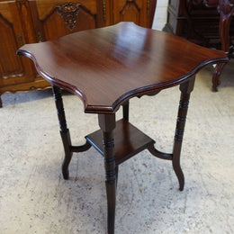 Edwardian Walnut Occasional Table