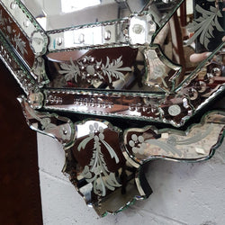 Venetian Octagonal Mirror | Antique & Vintage | Moonee Ponds Antiques | Australia Wide Delivery