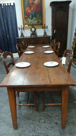 19th Century French Oak Farmhouse Table-1 | Antique & Vintage | Moonee Ponds Antiques | Australia Wide Delivery