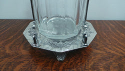 Fabulous Glass And Silver Plate Pickle Jar | Antique & Vintage | Moonee Ponds Antiques | Australia Wide Delivery