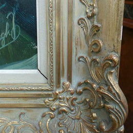 Impressive Belgium Still Life Oil On Board