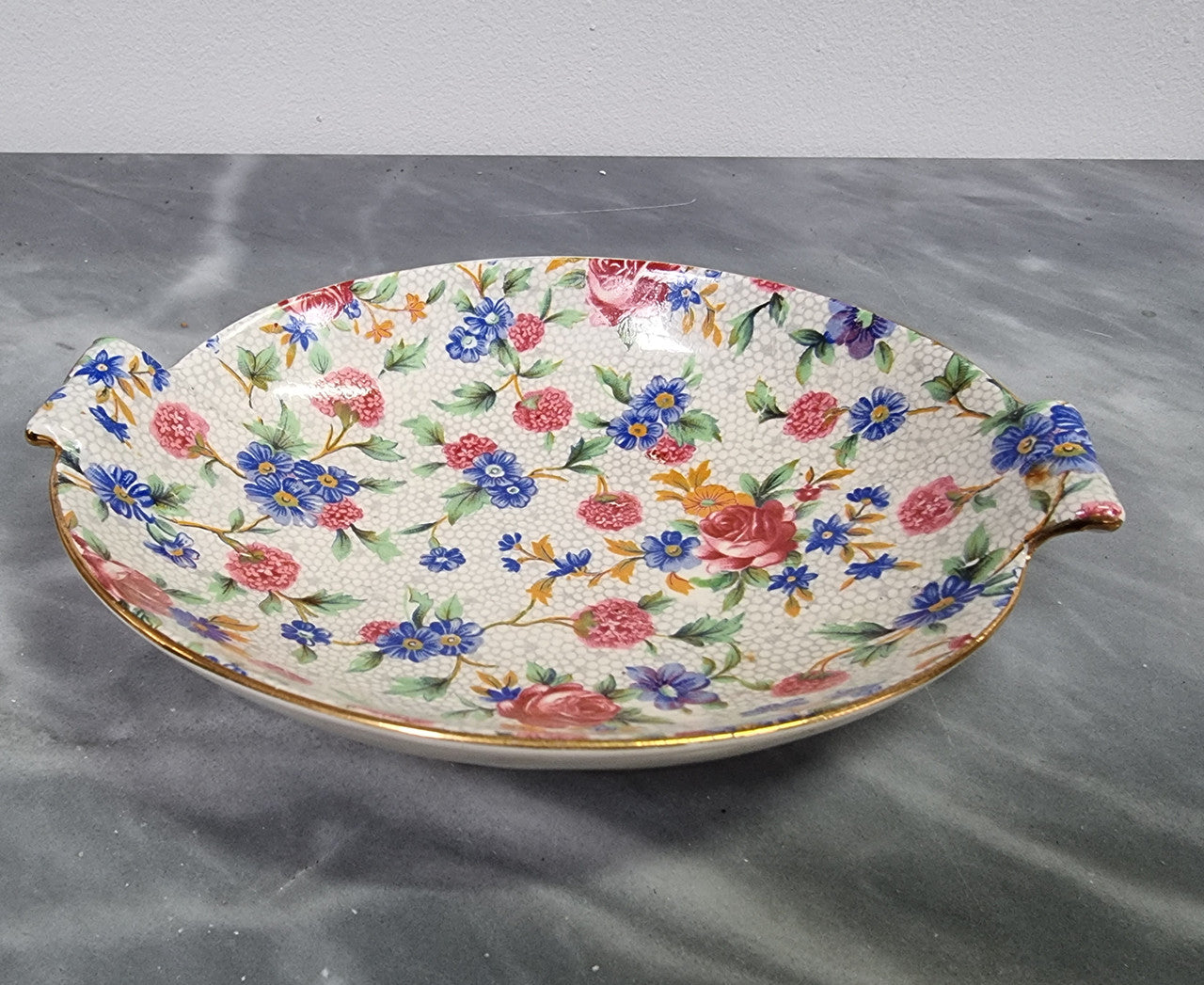 Royal Winton Old Cottage Chintz Dish Moonee Ponds Antiques