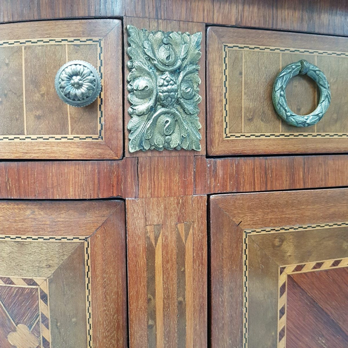 French Inlaid Cabinet