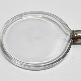 Antique Silver & Cut Crystal Perfume Bottle