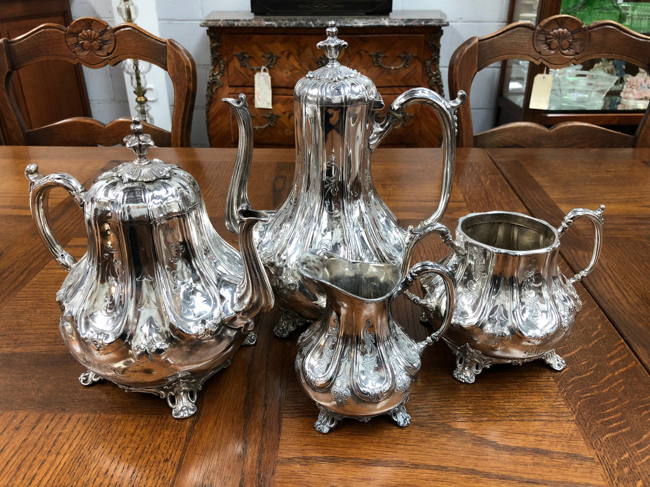 Antique Australian Tea and Coffee Service | Antique & Vintage | Moonee Ponds Antiques | Australia Wide Delivery