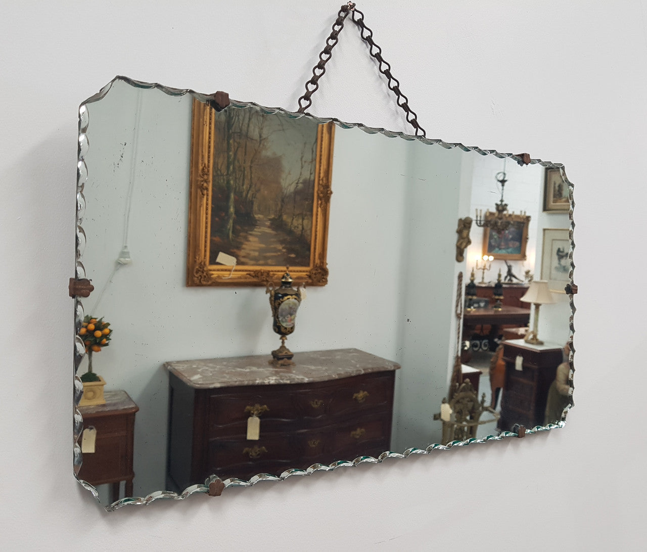 Art Deco Rectangle Mirror | Antique & Vintage | Moonee Ponds Antiques | Australia Wide Delivery