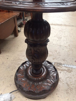 Walnut Standard Lamp With Coffee Table | Antique & Vintage | Moonee Ponds Antiques | Australia Wide Delivery