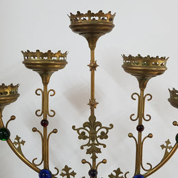 Antique Church Candle Holder