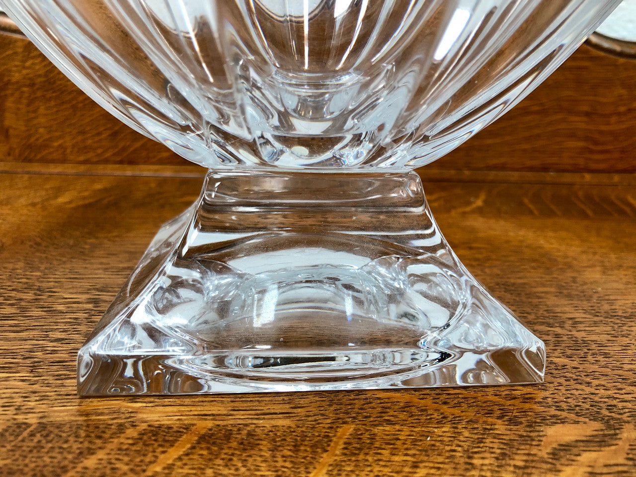 Beautiful Bohemian Crystal Fruit Bowl | Antique & Vintage | Moonee Ponds Antiques | Australia Wide Delivery