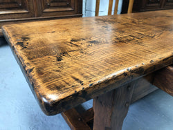 French Rustic Oak Coffee Table | Antique & Vintage | Moonee Ponds Antiques | Australia Wide Delivery