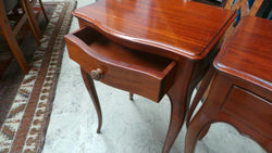 Pair of French Style Mahogany Bedside Cabinets | Antique & Vintage | Moonee Ponds Antiques | Australia Wide Delivery