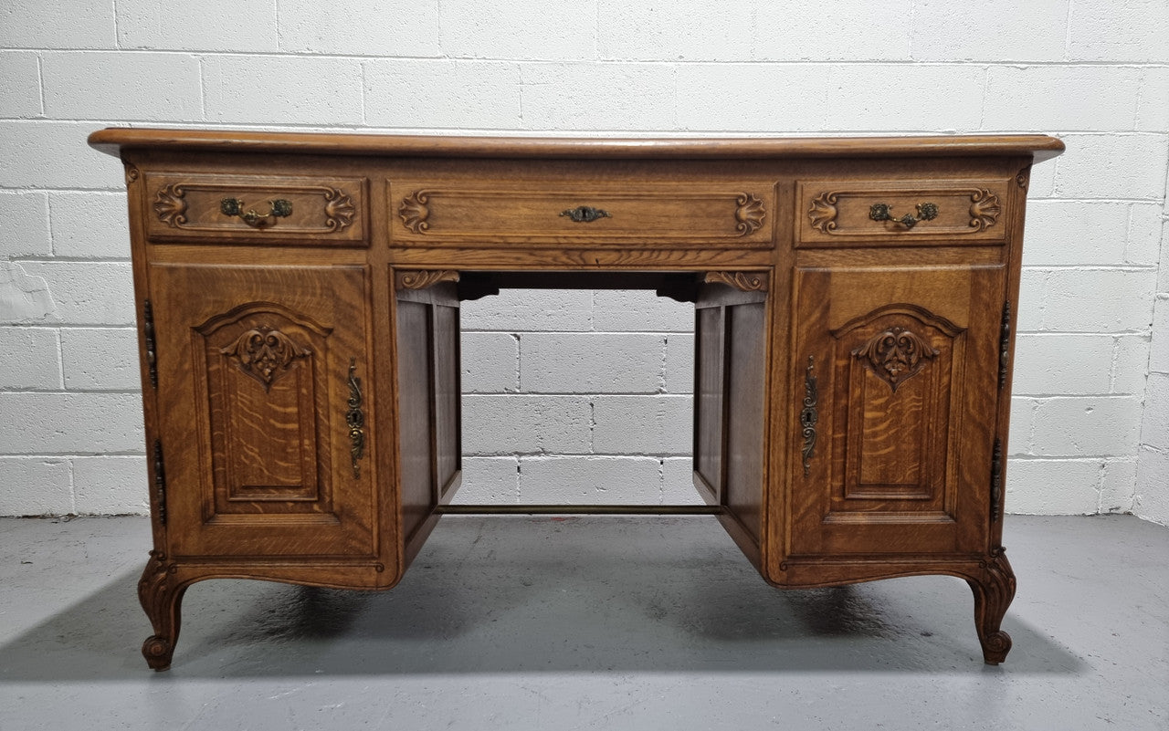 Beautiful French Louis XV Style Partners Desk