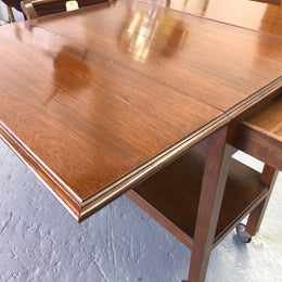 Drinks Trolley That Opens To A Table