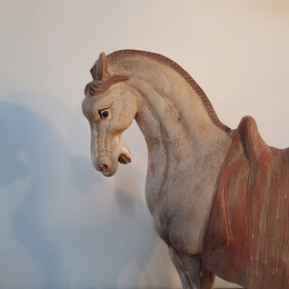 Detailed terracotta copy of Tang Dynasty horse. In good original condition.