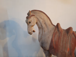 Detailed Terracotta Copy of Tang Dynasty Horse | Antique & Vintage | Moonee Ponds Antiques | Australia Wide Delivery
