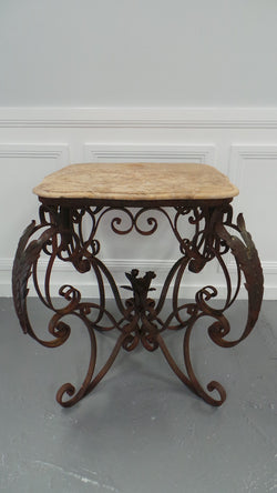 Vintage French Style Wrought Iron Bakers Table | Antique & Vintage | Moonee Ponds Antiques | Australia Wide Delivery