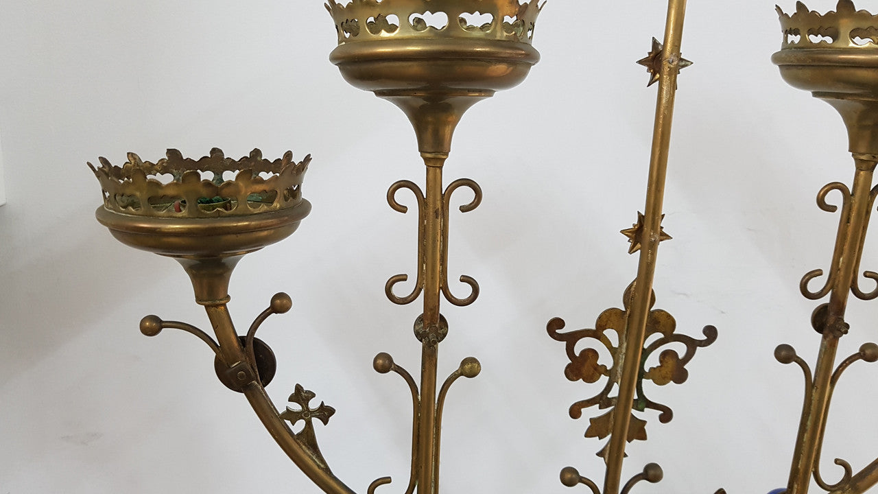 Antique Church Candle Holder | Antique & Vintage | Moonee Ponds Antiques | Australia Wide Delivery
