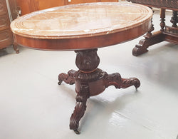 French Louis Philippe Centre Table | Antique & Vintage | Moonee Ponds Antiques | Australia Wide Delivery