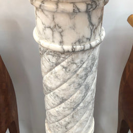 Antique Marble Pedestal