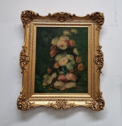 Vintage French Fabulous Large Oil On Canvas | Antique & Vintage | Moonee Ponds Antiques | Australia Wide Delivery